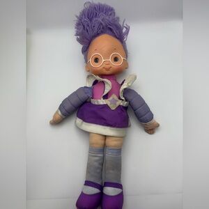 Hallmark Rainbow Brite Shy Violet 11" Doll Vintage 1983 Plush Purple